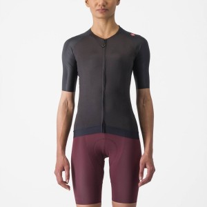 Castelli AERO PRO 7.0 W Women Jersey Black | GKF-827350