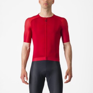 Castelli AERO RACE 7.0 Men Jersey Red | ZHJ-624307