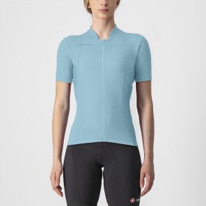 Castelli ANIMA 3 Women Jersey Blue | DPN-209547