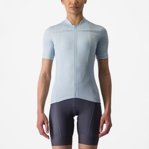 Castelli ANIMA 4 Women Jersey Blue | OKS-013974