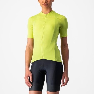 Castelli ANIMA 4 Women Jersey Light Green | QHJ-097523