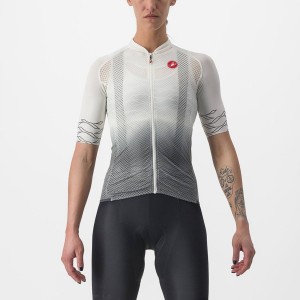 Castelli CLIMBER'S 2.0 W Women Jersey White / Olive | MYB-095842