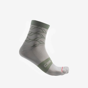 Castelli CLIMBER'S 3.0 12 CM Women Socks Grey | WGR-698205