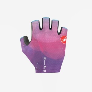 Castelli COMPETIZIONE 2 Men Gloves Multicolor Purple | FEU-316089