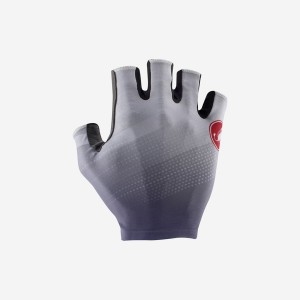 Castelli COMPETIZIONE 2 Men Gloves Silver Grey | ZUV-925761