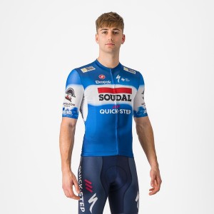 Castelli COMPETIZIONE 3 Men Jersey Blue / White | KNI-154293