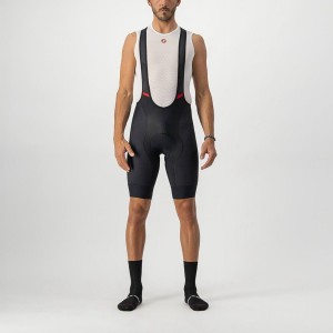 Castelli COMPETIZIONE Men Bib Shorts Black | CWF-807123