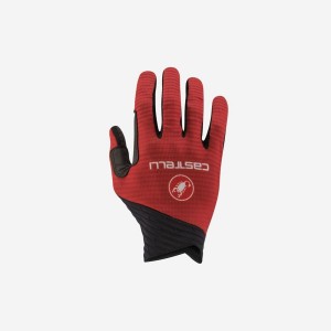 Castelli CW 6.1 UNLIMITED Men Gloves Red | RWV-980153