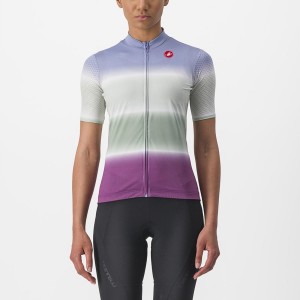 Castelli DOLCE Women Jersey Purple White | JRY-950342