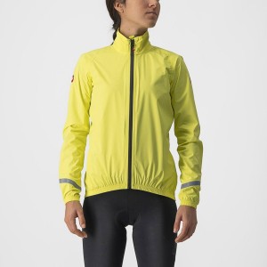 Castelli EMERGENCY 2 W RAIN Women Protection Yellow | XSY-264198