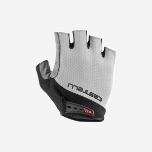 Castelli ENTRATA V Men Gloves White | GBN-716482