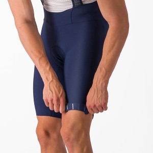 Castelli ESPRESSO Men Bib Shorts Blue | MUT-083971