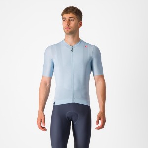 Castelli ESPRESSO Men Jersey Blue / Blue | UCD-493258