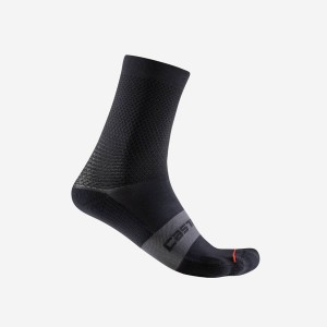 Castelli ESPRESSO W 12 Women Socks Black | NUH-503629