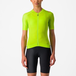 Castelli ESPRESSO W Women Jersey Light Green / Deep Green | BUH-478963