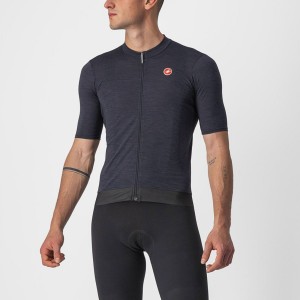 Castelli ESSENZA Men Jersey Black | MUA-163405