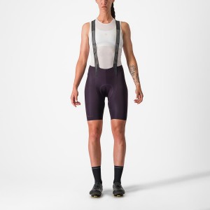 Castelli FREE AERO RC W Women Bib Shorts Black | RUN-965201