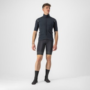 Castelli GABBA RoS 2 Men Jackets Black / Black | ZHU-476019