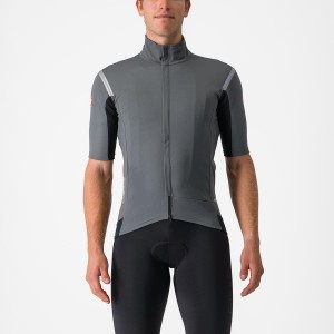 Castelli GABBA RoS 2 Men Jackets Grey / Silver | SFG-537014