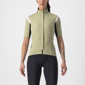 Castelli GABBA RoS 2 W Women Jackets Green | DCO-273910