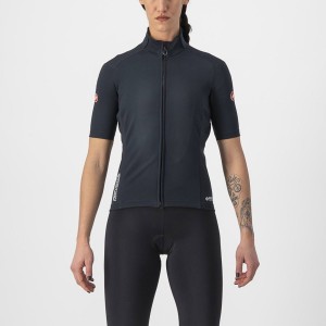 Castelli PERFETTO RoS 2W WIND Women Jackets Black | CFU-562137