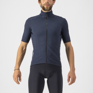 Castelli PERFETTO RoS 2 WIND Men Jackets Blue | QEI-139276