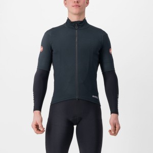 Castelli PERFETTO RoS 2 WIND Men Jackets Black | LWX-315826