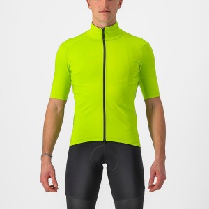 Castelli PERFETTO RoS 2 WIND Men Jackets Light Green | ULW-310945