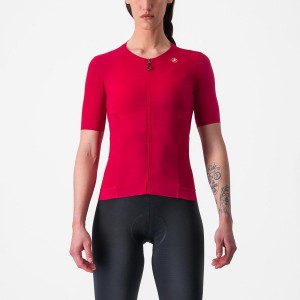 Castelli PREMIO W Women Jersey Red | GMI-541263