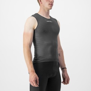 Castelli PRO MESH 2.0 SLEEVELESS Men Base Layer Black | NYL-306524