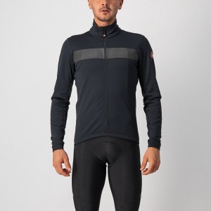 Castelli RADDOPPIA 3 Men Jackets Black / Black | EJU-453218