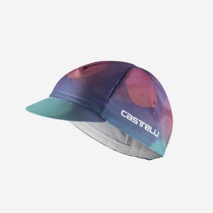 Castelli R-A/D Men Cap Multicolor Purple | RUH-239857