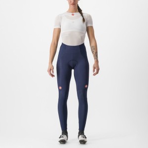 Castelli SORPASSO RoS W Women Leggings Blue / Silver | NGL-630247