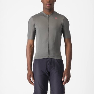 Castelli UNLIMITED ENTRATA 2 Men Jersey Grey | ZCB-825369