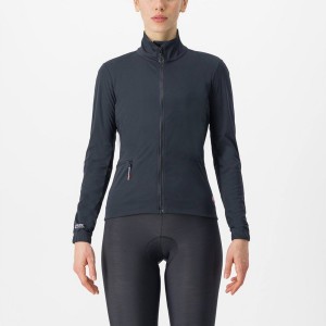 Castelli VENTO TRAIL Women Jackets Black | USK-178396