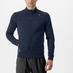 Castelli VIGORELLI TRACK Men Casual Blue | FVS-075431