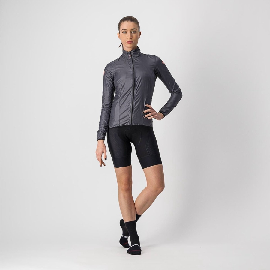 Castelli ARIA SHELL W Women Protection Dark Grey | AUD-394017