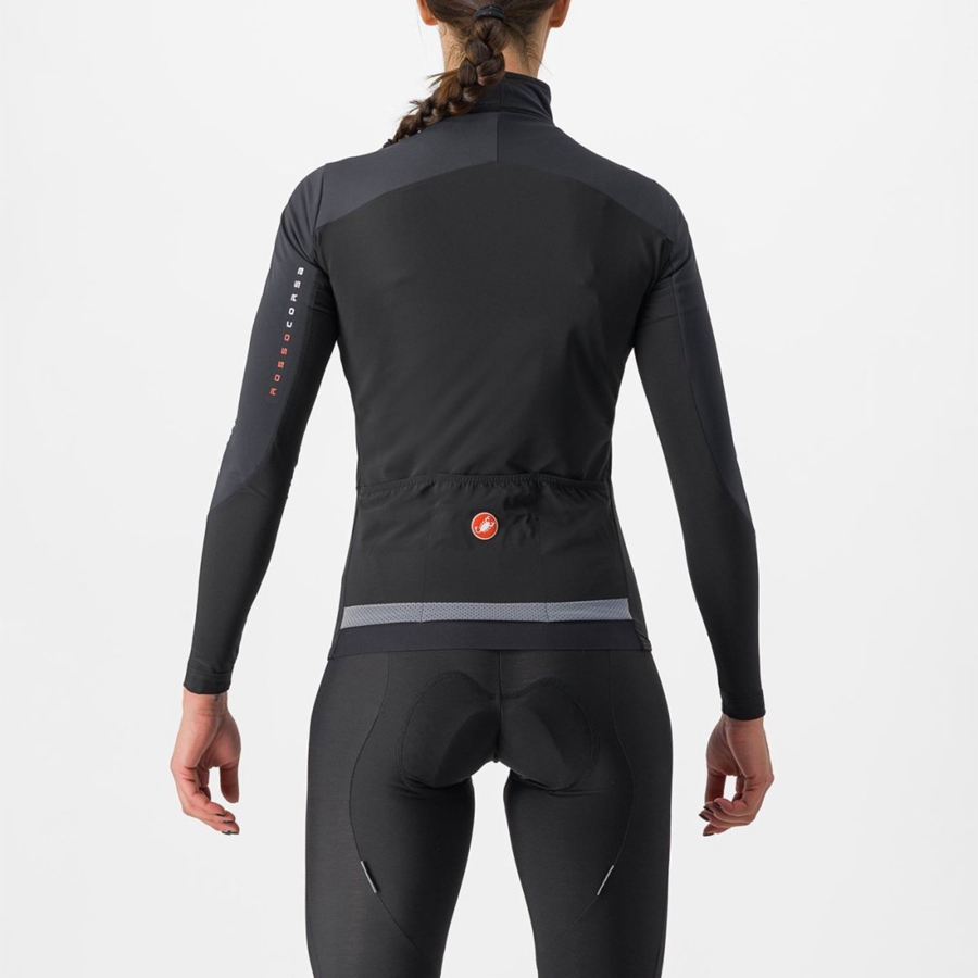 Castelli BETA RoS W Women Jackets Black | NOW-708632