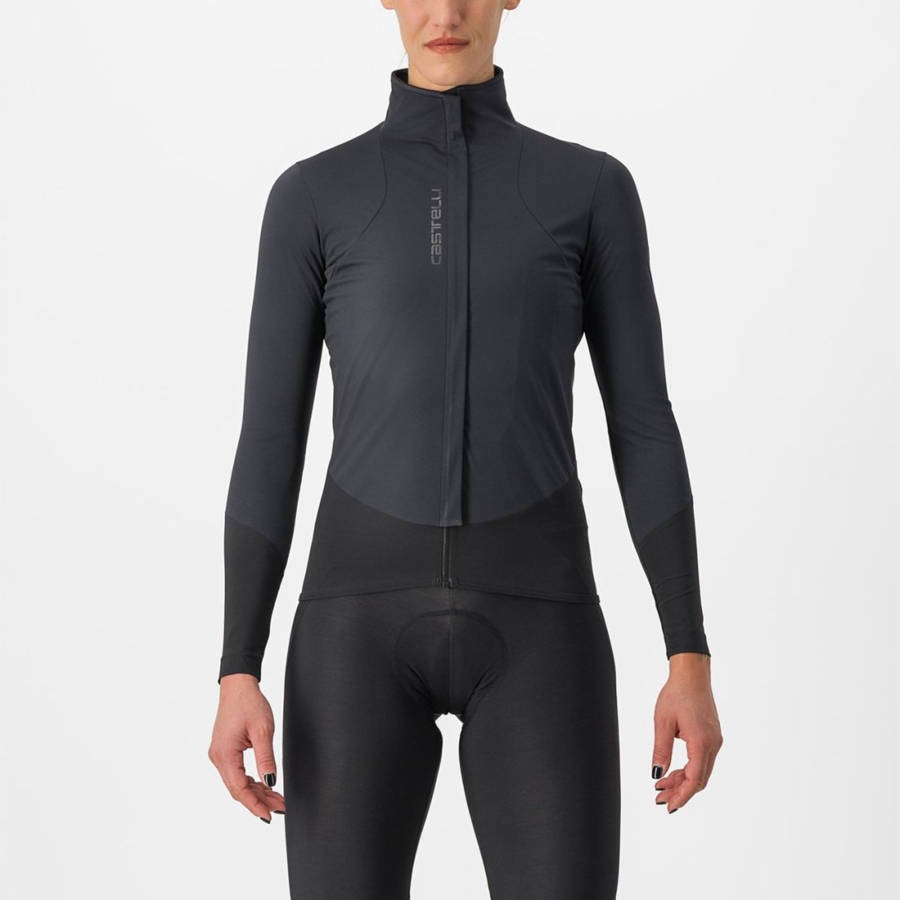 Castelli BETA RoS W Women Jackets Black | NOW-708632