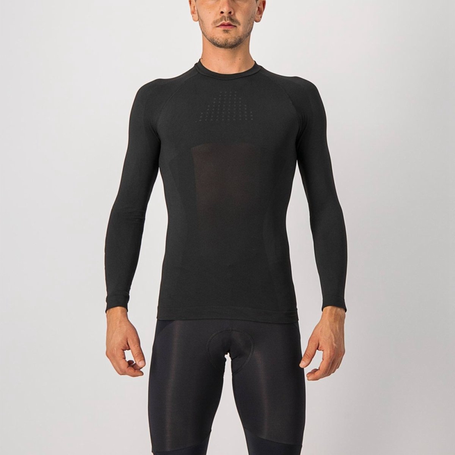 Castelli CORE SEAMLESS Men Base Layer Black | ZPC-672138