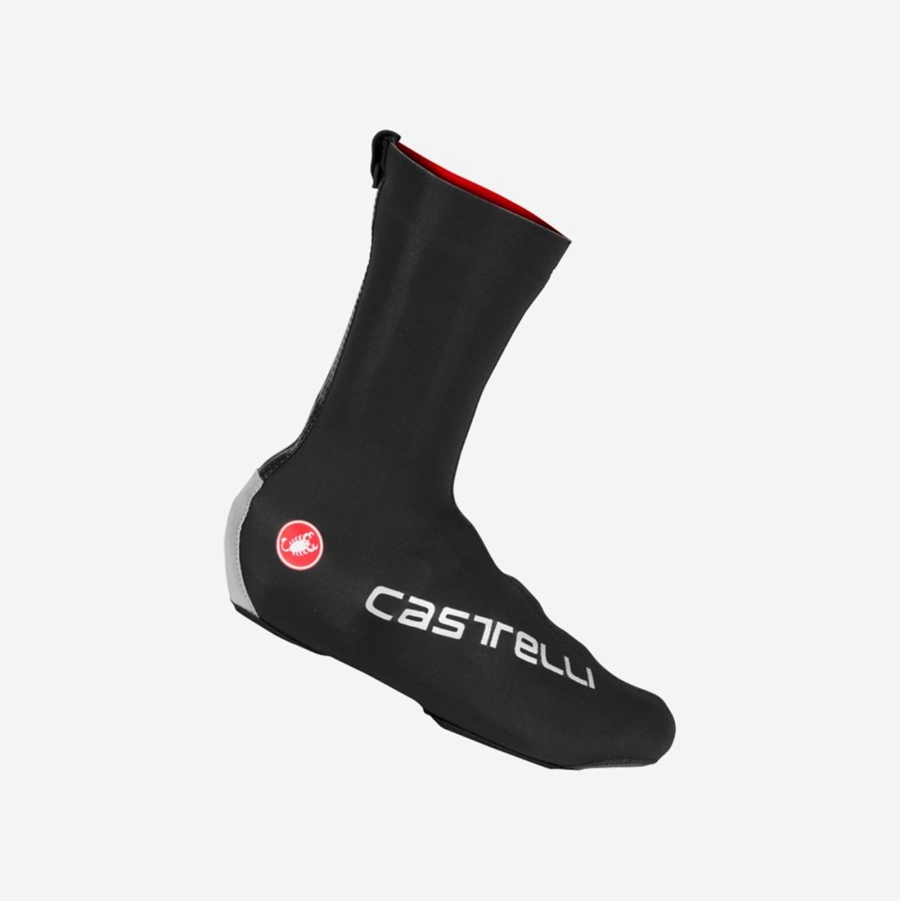 Castelli DILUVIO PRO Women Shoecovers Black | MBJ-627051