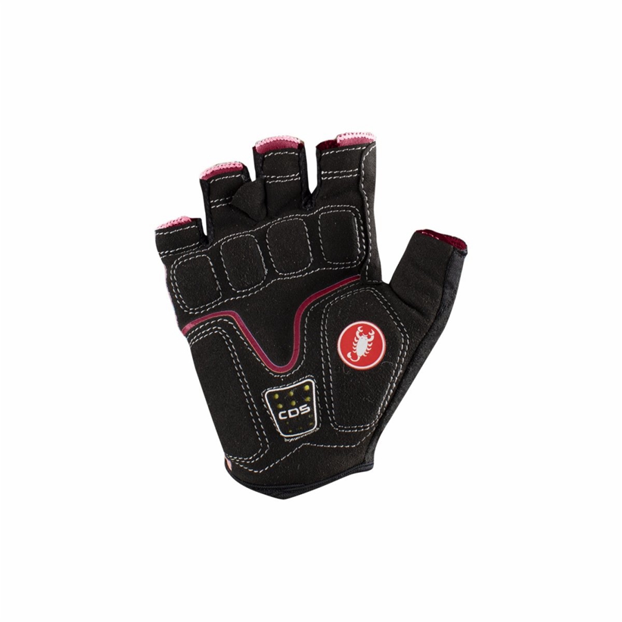 Castelli DOLCISSIMA 2 W Women Gloves Red | EMG-351967