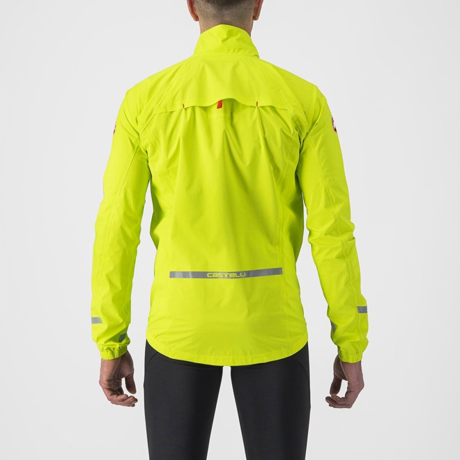 Castelli EMERGENCY 2 RAIN Men Protection Light Green | FRC-925431