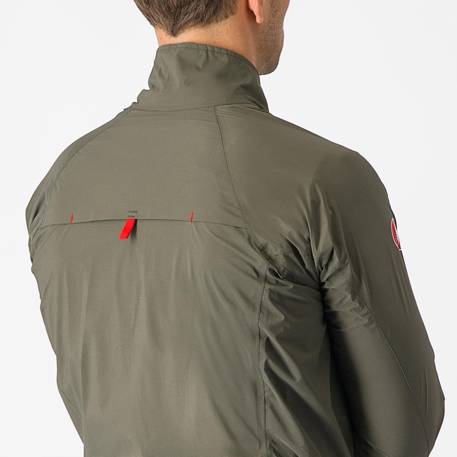 Castelli EMERGENCY 2 RAIN Men Protection Green | EKJ-197365