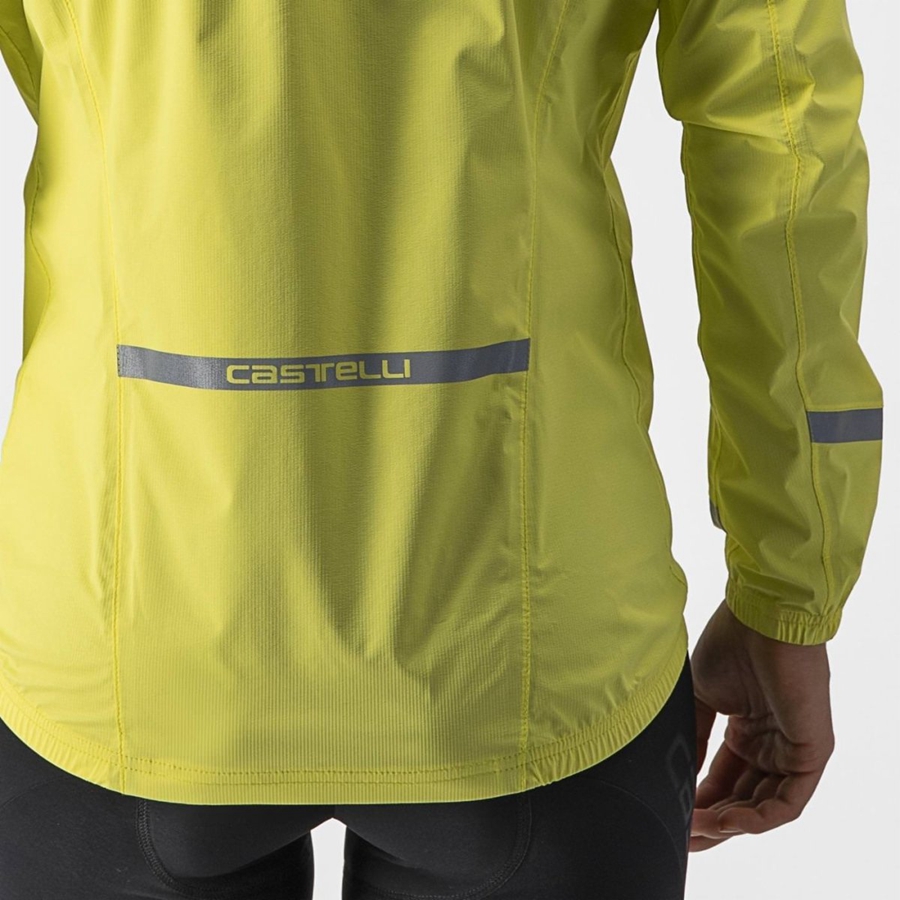 Castelli EMERGENCY 2 W RAIN Women Protection Yellow | XSY-264198