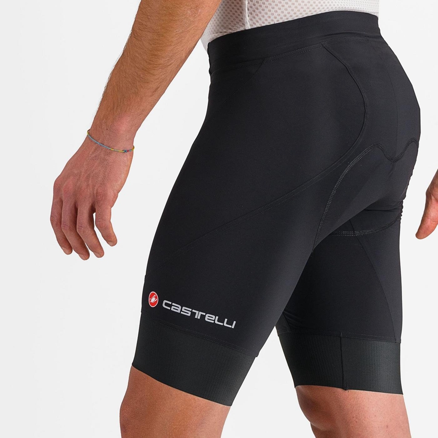 Castelli ENDURANCE 3 Men Shorts Black | EWN-281379