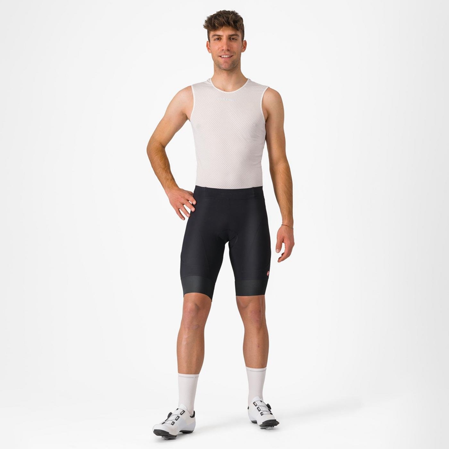 Castelli ENDURANCE 3 Men Shorts Black | EWN-281379