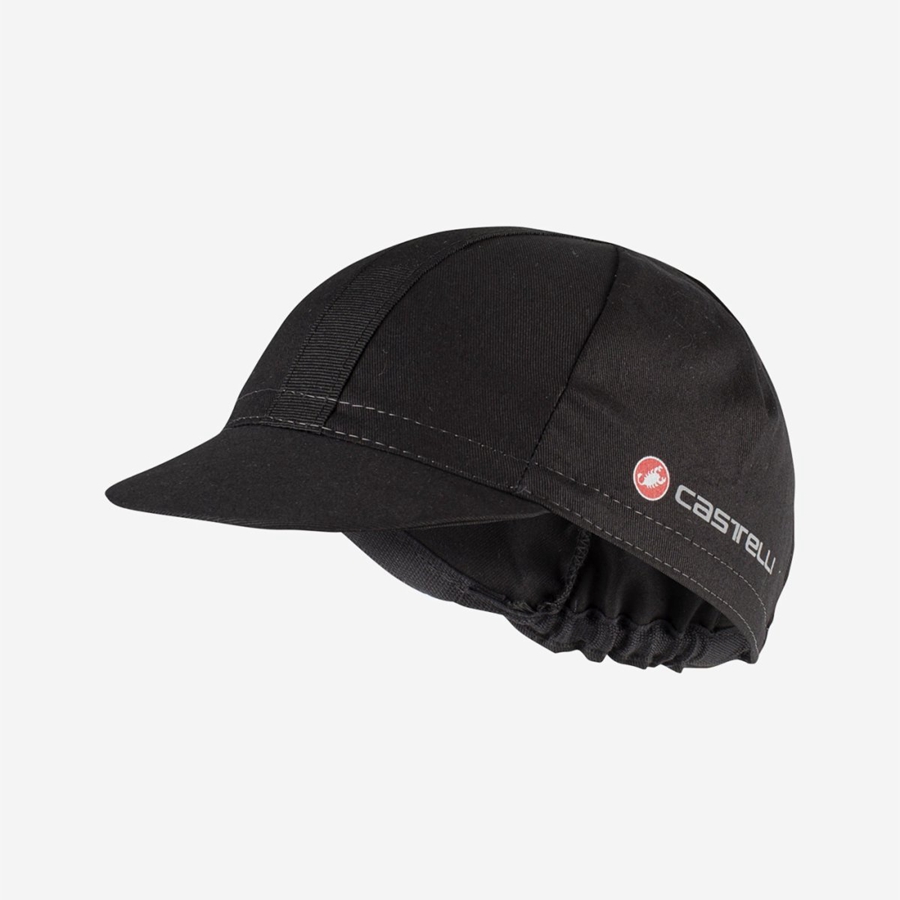 Castelli ENDURANCE Men Cap Black | TOY-847691