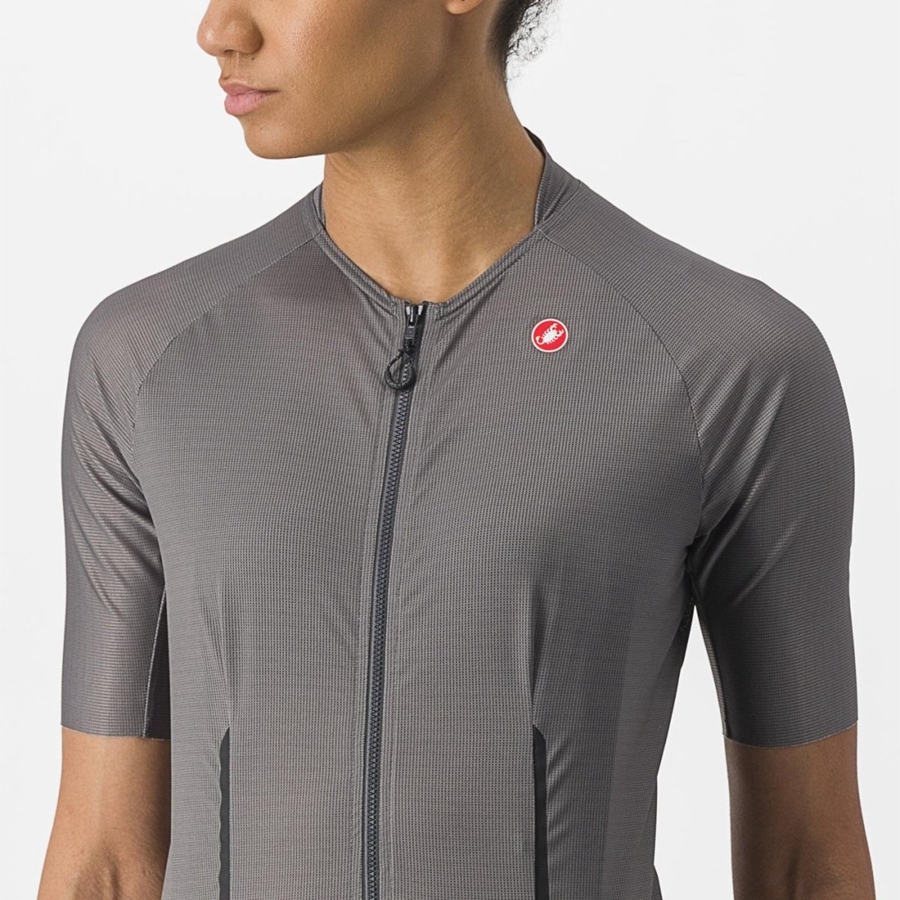 Castelli ENDURANCE W Women Jersey Grey | IEU-421689