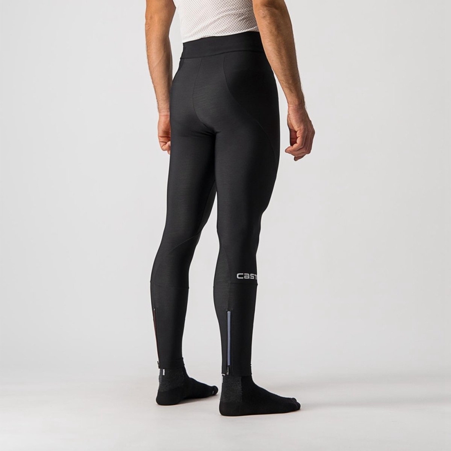 Castelli ENTRATA NO PAD Men Leggings Black | RIB-142873